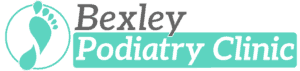 bexley podiatry clinic contact information logo.